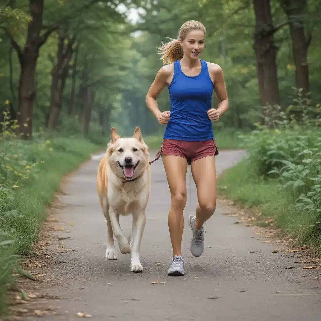 Exercise Caution When Running With Your Dog