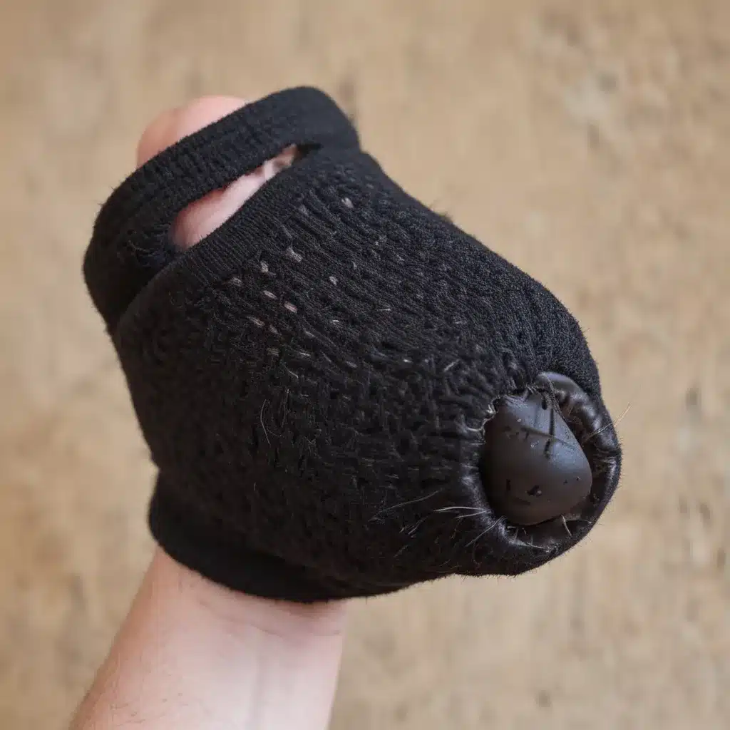 How to Make a Muzzle Out of a Sock for Quick Use