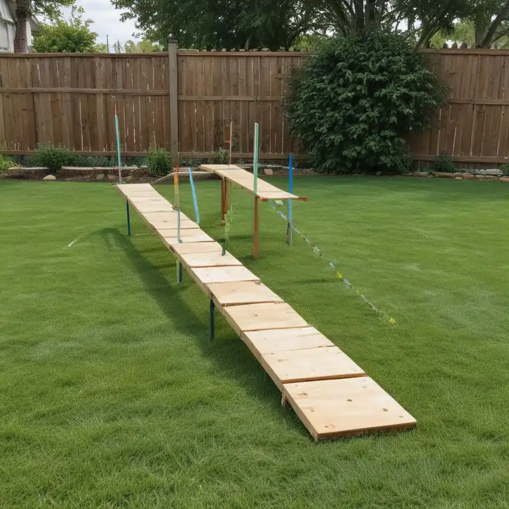 Make Your Own Agility Course in Your Backyard