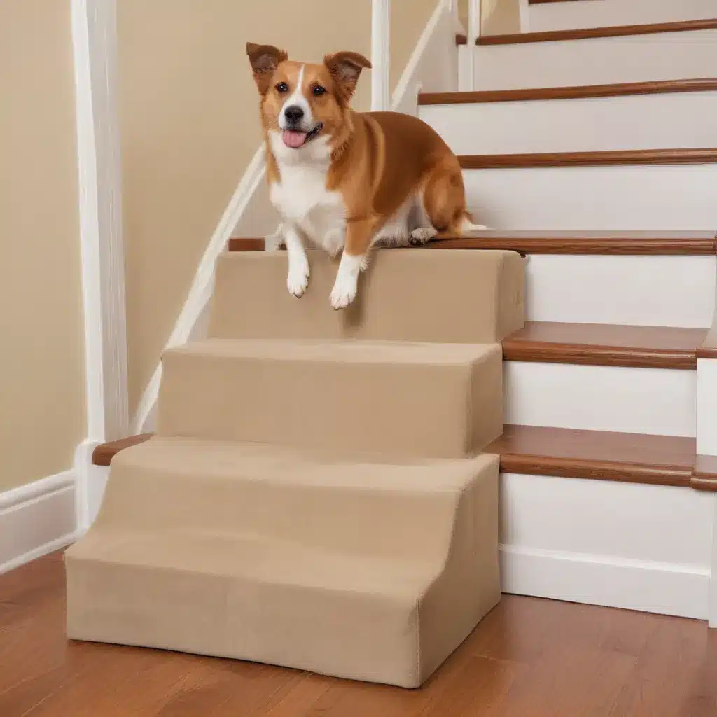 Teaching Your Dog To Use Pet Stairs