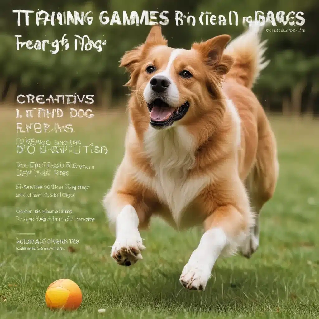 Training Games for Dogs: Creative Ways to Engage and Teach Your Dog