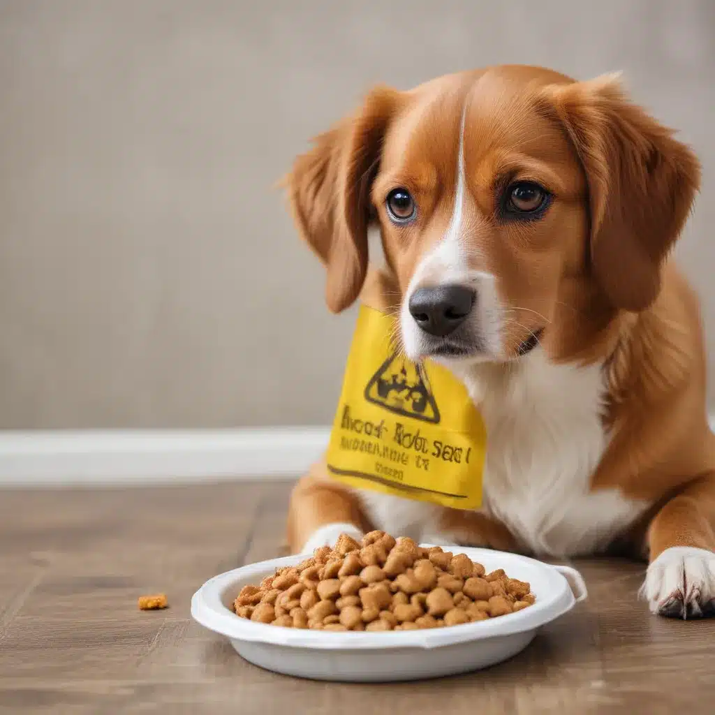 Warning Signs Your Dogs Food is Making Them Sick